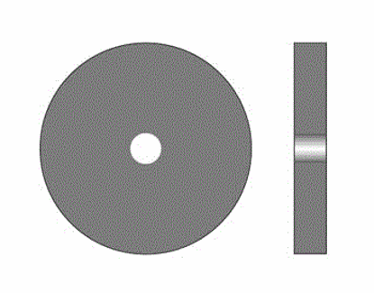 Picture of CRATEX WHEELS 7/8" x 1/8" Pumitex Box of 100