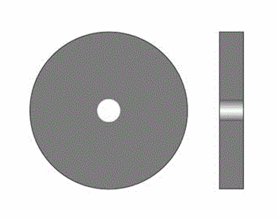 Picture of CRATEX WHEELS 7/8" x 1/8" Pumitex Box of 100