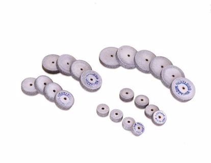 Picture of 11.427WH HEATLESS WHEELS 1/2" X 1/8" White
