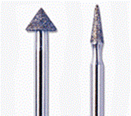 Picture for category Tapered Cone Diamond Points Mounted on 3/32" Shank