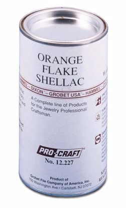 Picture of 12.227 SHELLAC-ORANGE FLAKE 6 OZ