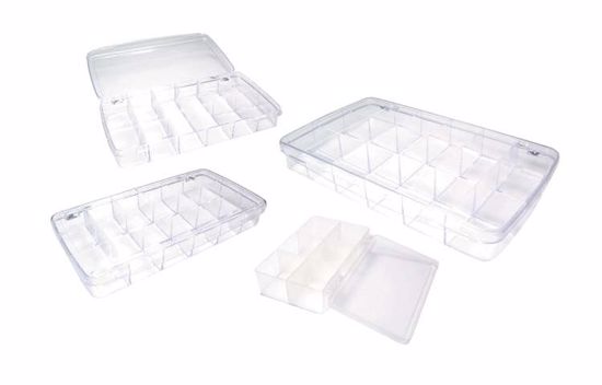 Picture of 15.135 BOX‐PLASTIC W/ 4 COMPARTMENTS