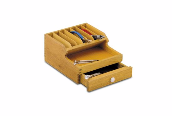 Picture of 13.376 BENCH PLIER RACK‐WOOD W/DRAWER