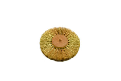 Picture of 16.441 BRASS WIRE BRUSH .004 CRM 2 Row 4"