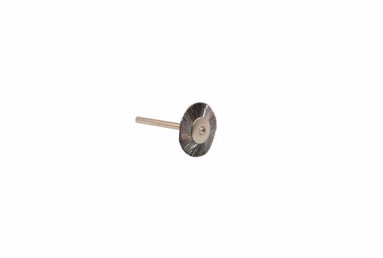 Picture of 16.852 MOUNTED WHEEL BRUSH 1" STEEL 1/8 MANDREL