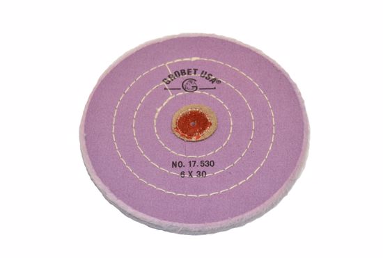 Picture of 17.530 MUSLIN BUFF BERRY BUFF LEATHER CENTER 6" X 30 Ply