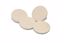 Picture of 17.451 FELT WHEEL BUFFS SPANISH 3" X 1/2" Hard